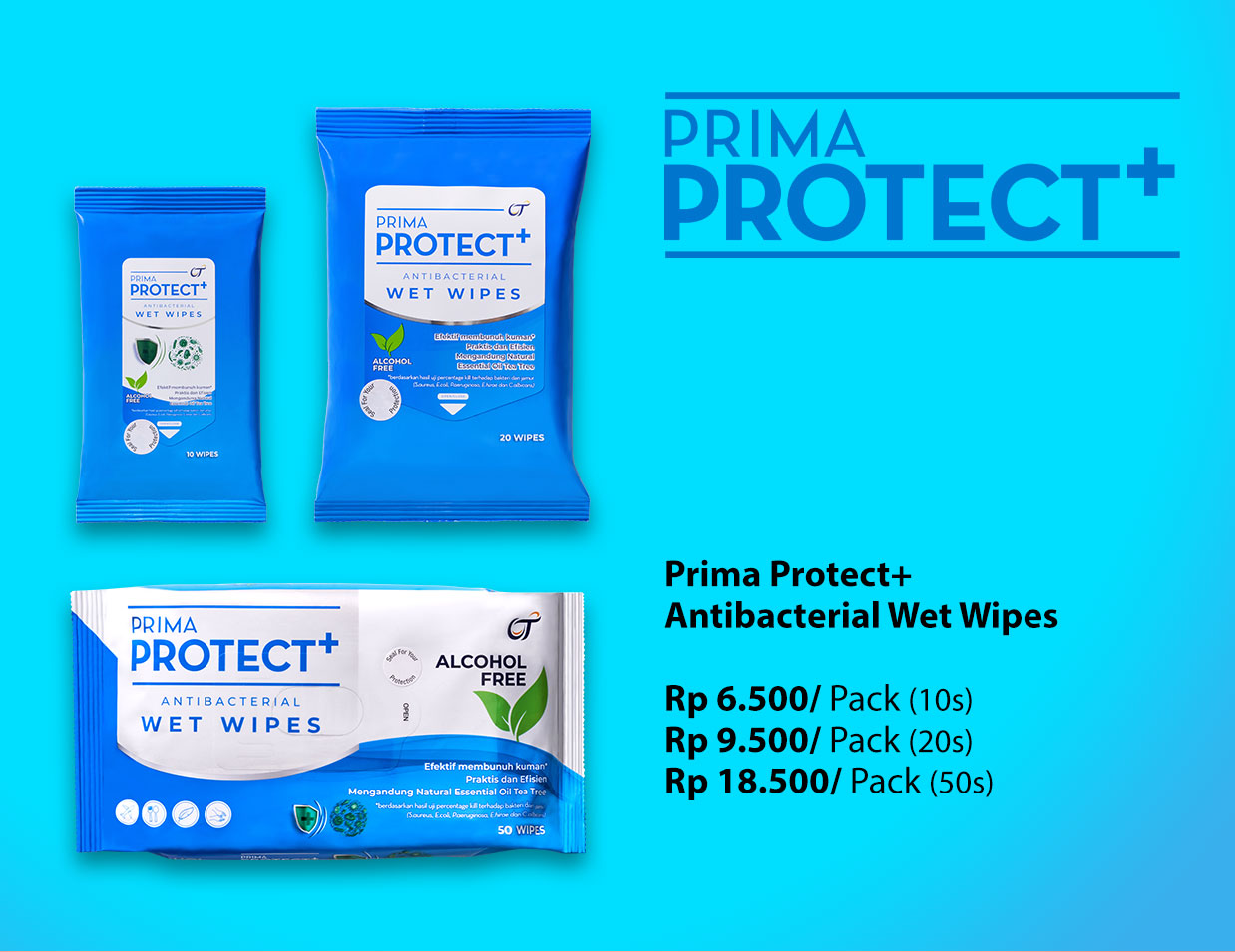 Protect+ Wet Wipes